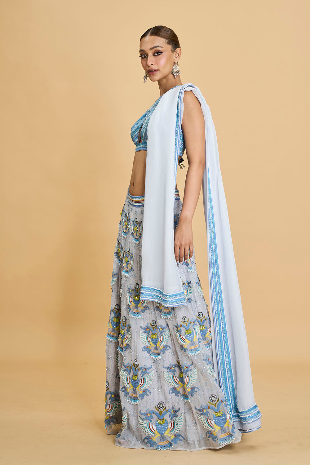 Belenois Lehenga