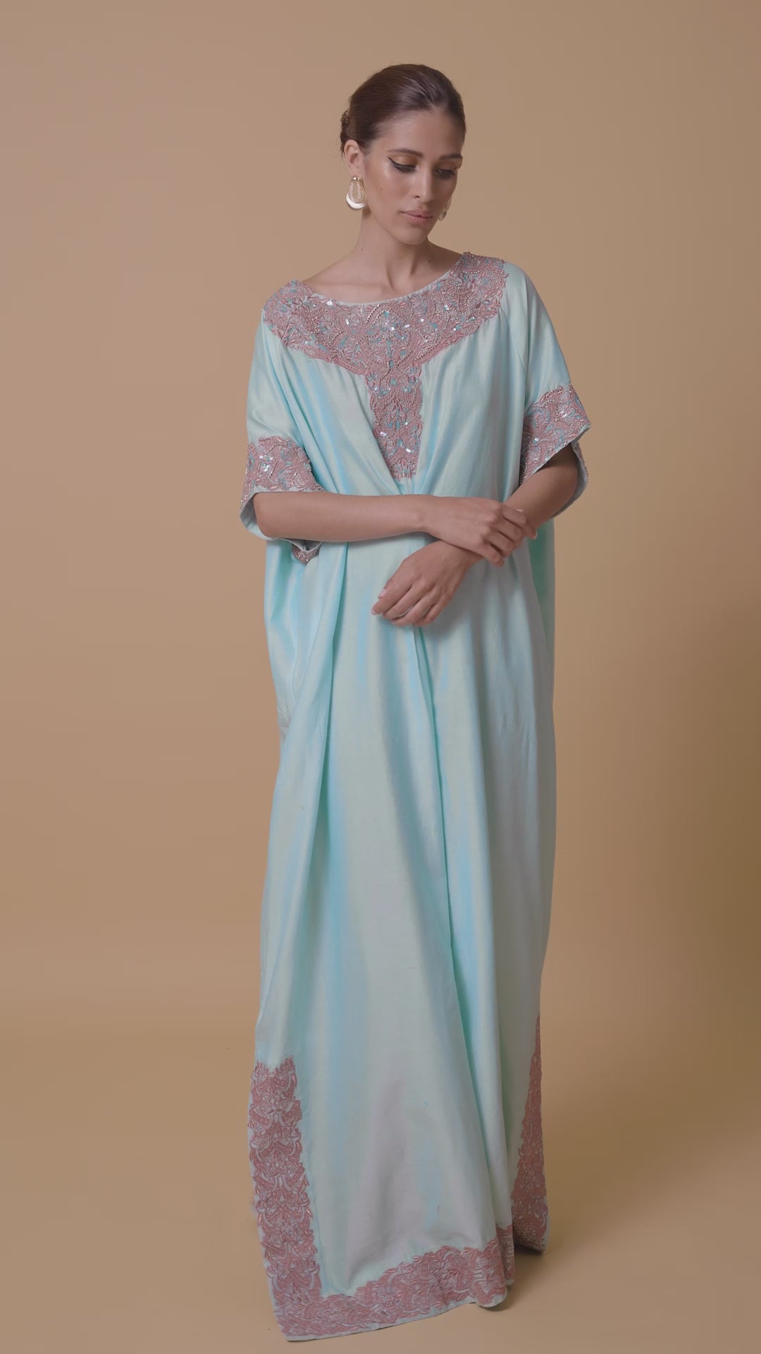 Kanchanprabha Kaftan Dress